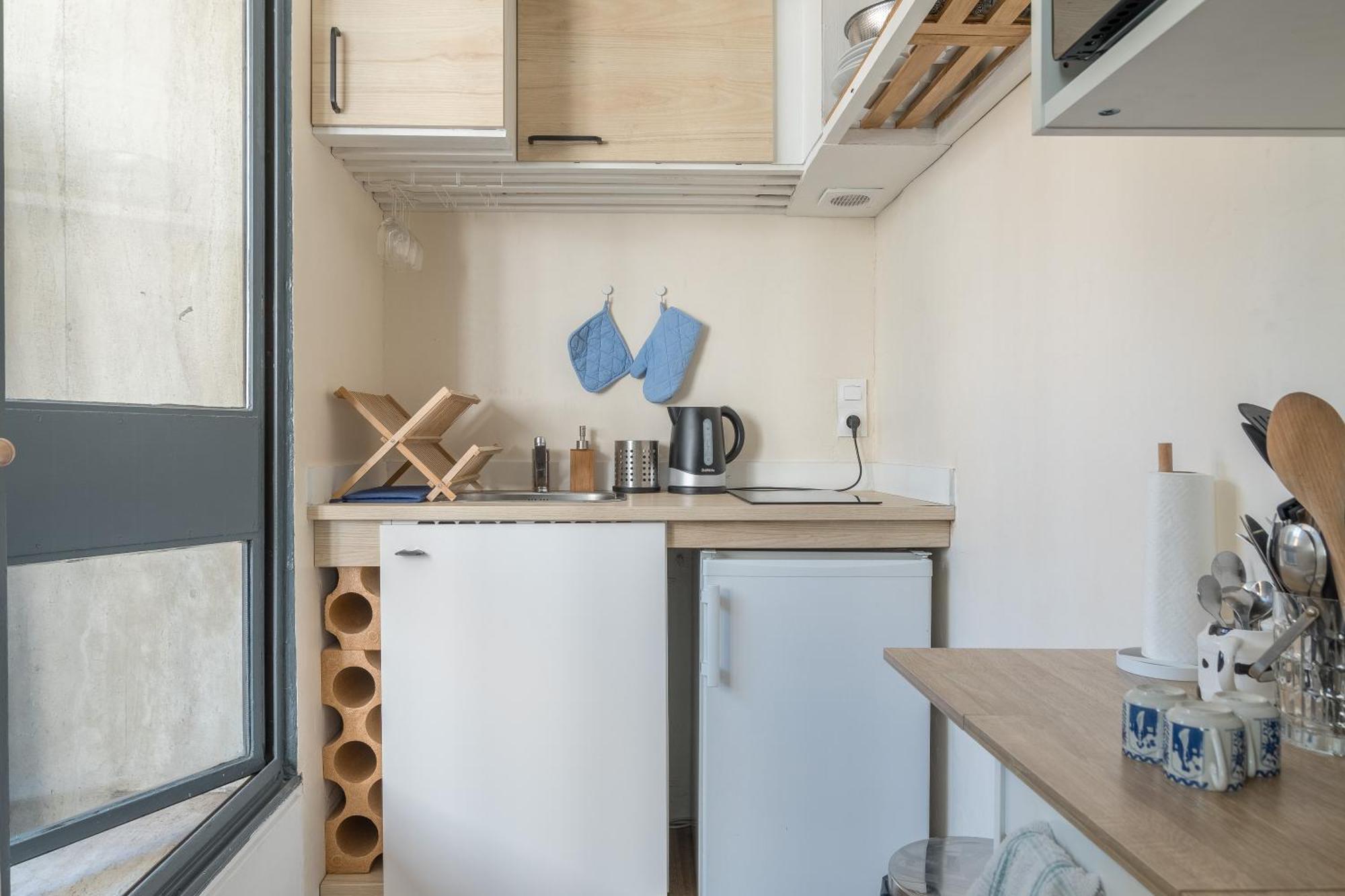 *Las Flores* Joli Studio Avec Balcon Marseille Exteriör bild